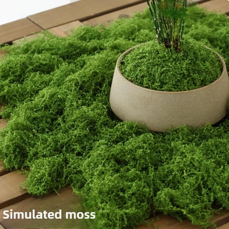 نبات بيونيك عشب الطحلب الاصطنا - مراجعة Preserved Moss Sheet وسعره